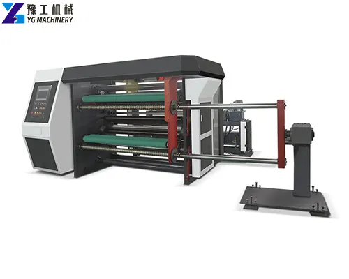 non woven fabric slitting rewinding machine