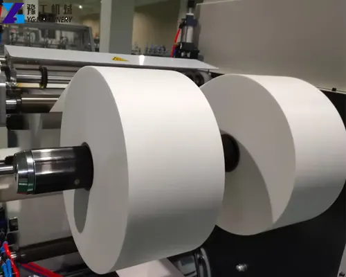 nonwoven roll cutting machine