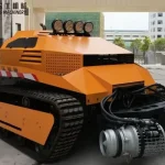 Amphibious Hydraulic Drainage Robot remote control drainage robot