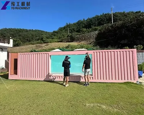 shipping container pool cost