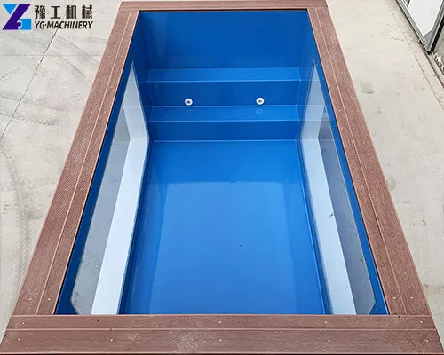 shipping container swimming pool cost