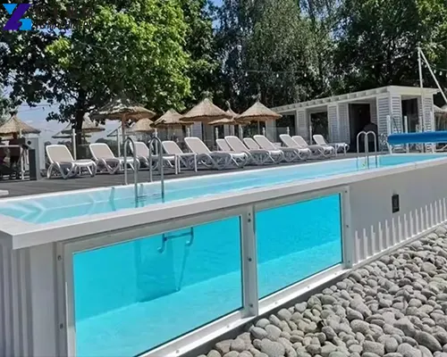 shipping container swimming pool