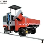 road concrete curb kerb laying machine