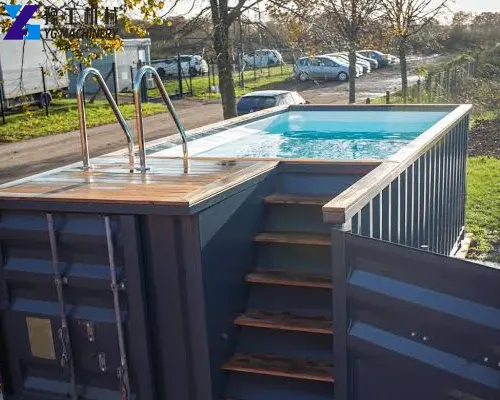 sea container swimming pool