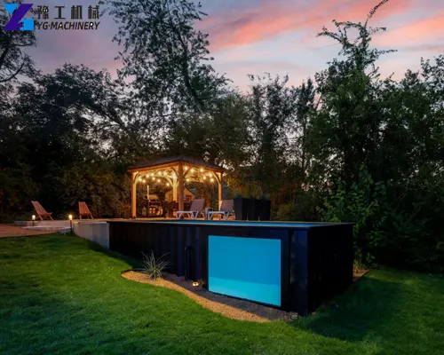 shipping container swimming pool
