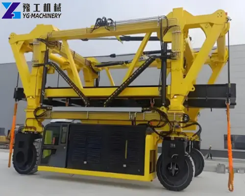 automated container straddle carrier