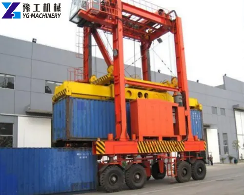 electric straddle carrier