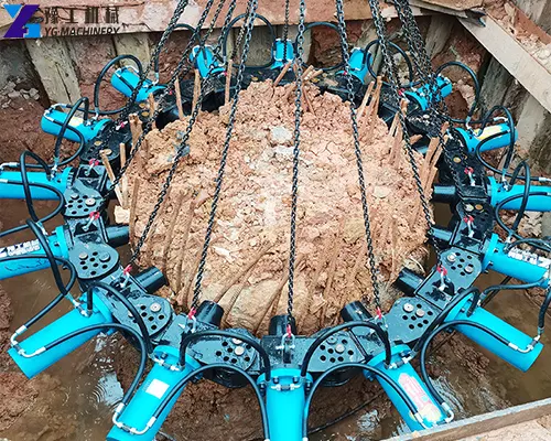 excavator hydraulic pile breaker