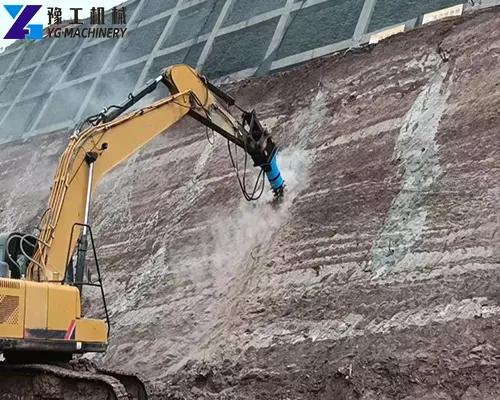 hydraulic drum cutter for excavator