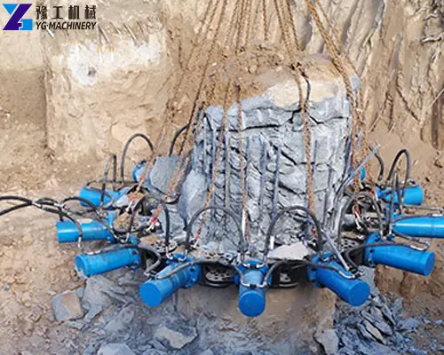 hydraulic pile breaking machine