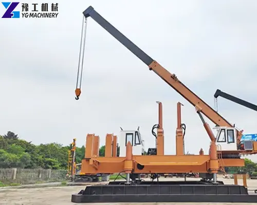 hydraulic static piling equipment