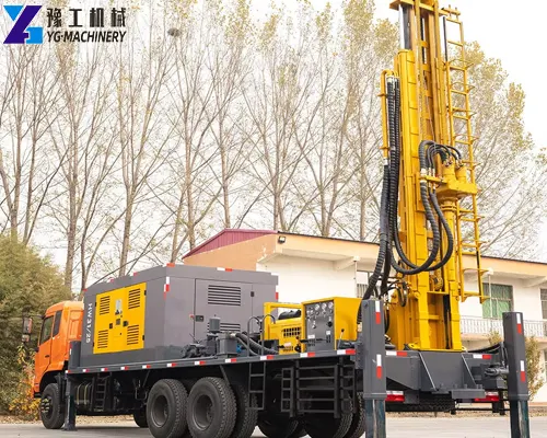 truck mounted water well drilling rig