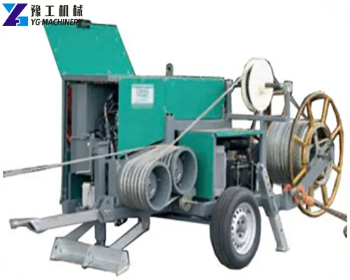 underground cable pulling machine