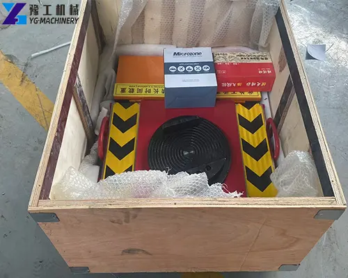 wooden packed electric machine skate