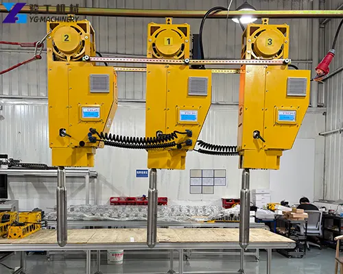 concrete vibrator robot for construction
