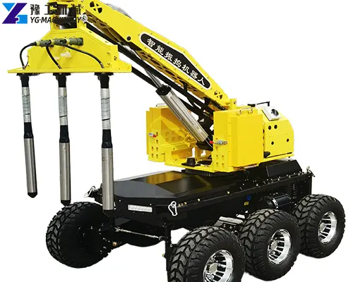 construction concrete vibration robot