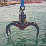 Excavator Dredging Grab dredging bucket for excavator