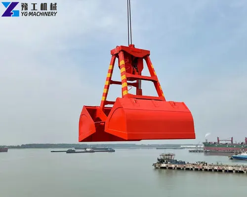 dredging clamshell bucket