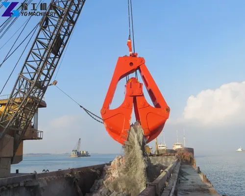 hydraulic dredging grab