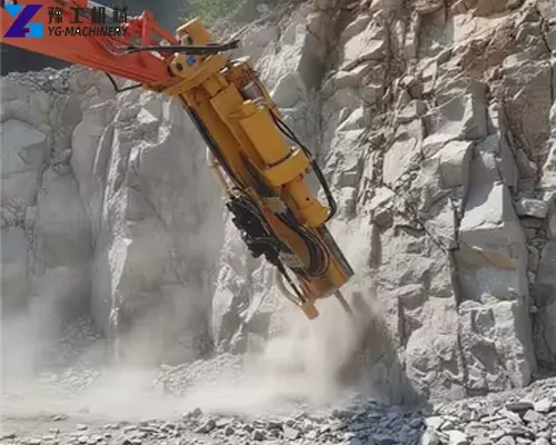 hydraulic rock drill and splitter