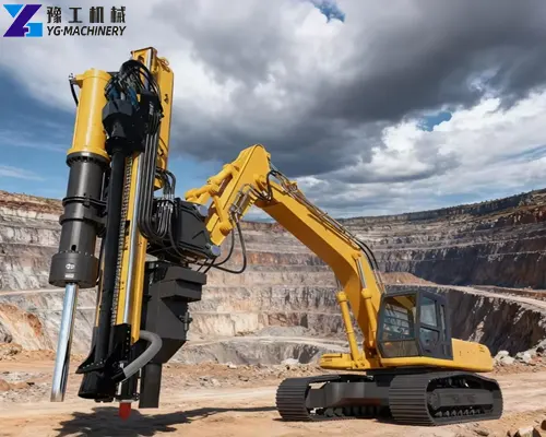 integrated splitting and drilling equipment