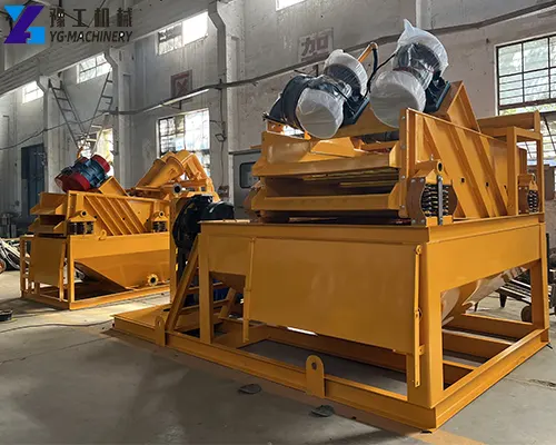 mud and water separation machine